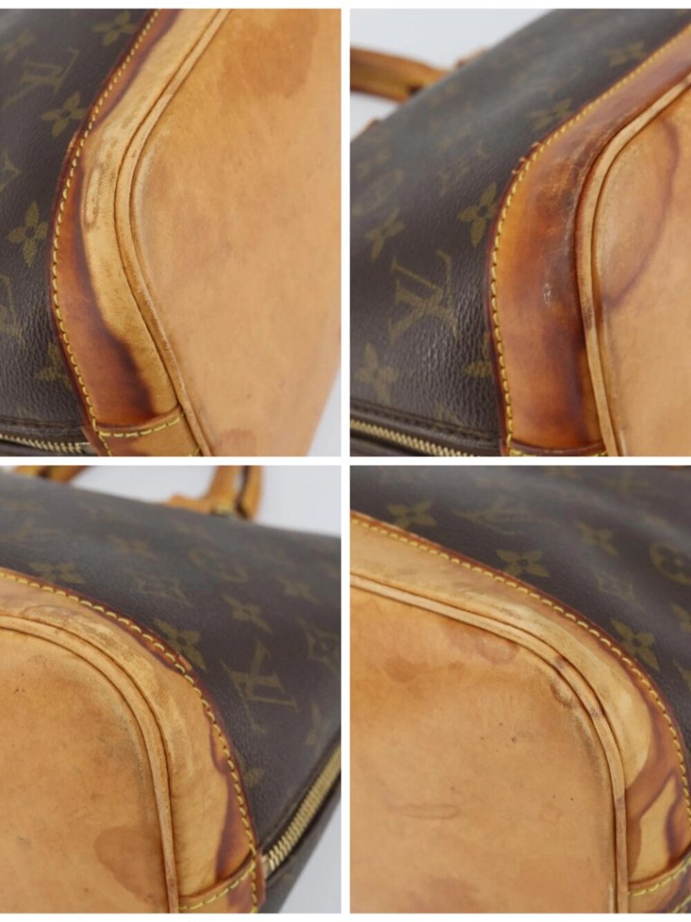 LOUIS VUITTON Monogram Alma Hand Bag M51130 LV Auth 170616 - Picture 14 of 16